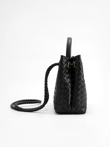 Sonicelife-Metal Twist Detail Handle Bag