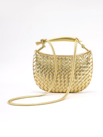 Sonicelife-Metallic Woven Bag