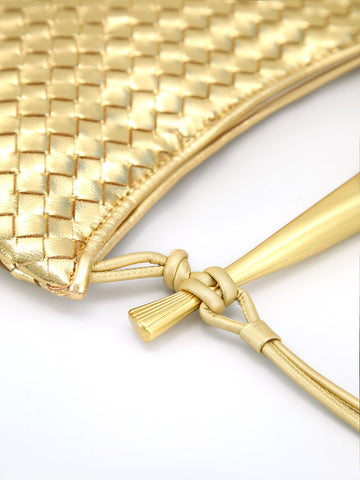 Sonicelife-Metallic Woven Bag