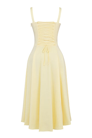 Sonicelife Carmen Buttercup Bustier Sundress