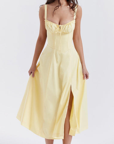 Sonicelife Carmen Buttercup Bustier Sundress