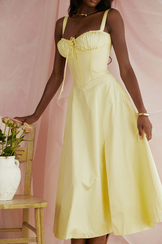 Sonicelife Carmen Buttercup Bustier Sundress
