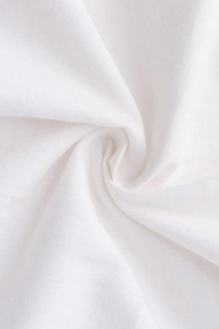 Sonicelife-Crew Neck Cotton Tiered Dress