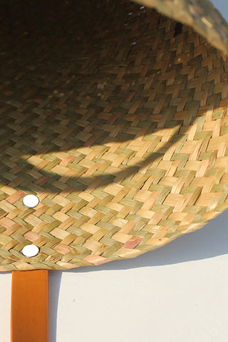 Sonicelife-Handwoven Large Capacity Tote Straw Bag