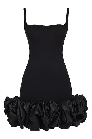 Sonicelife Lilou Ruffle Hem Dress