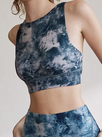 Sonicelife-Cross Back Shockproof Fitness Sports Yoga Bra