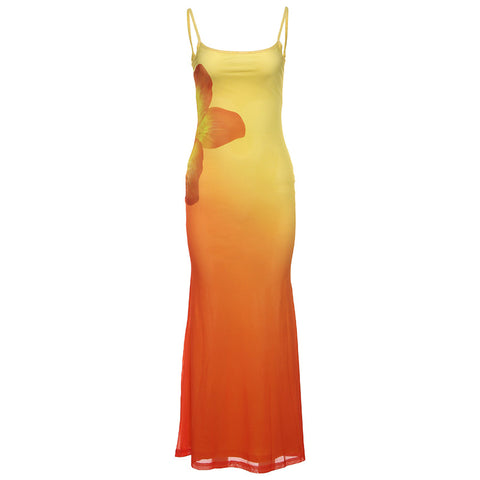 olivia rodrigo costume Style 2024 Summer New Women's Clothing Street Fashion Sexy Sling Long Dress Women