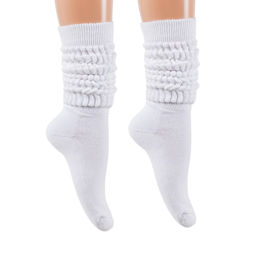 winter outfits men Socks American-Style Lengthened Thickened Slouch Socks Men's and Women's Long Towel Bottom Pile Socks