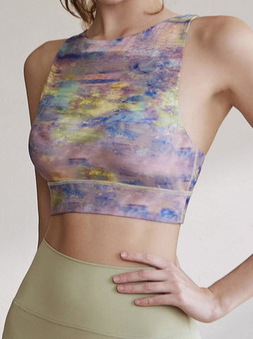 Sonicelife-Cross Back Shockproof Fitness Sports Yoga Bra