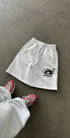 Sonicelife Summer Women Simple Soft Shorts Pants Female Sports Gray Wide Leg Bottoms Hot Streetwear Ladies Graphic Sweatpants Y2K Harajuku