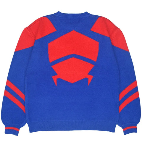 Back To School Sonicelife 2024 Fall Fashion  Aesthetics Retro trend Knitted Sweater Gothic Pullover Harajuku Cotton Sweater Men's Women's Warm Loose Knitted Large Sweater