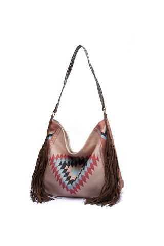 Sonicelife-Tassel Bohemia Canva Shoulder Bag