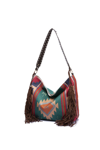 Sonicelife-Tassel Bohemia Canva Shoulder Bag