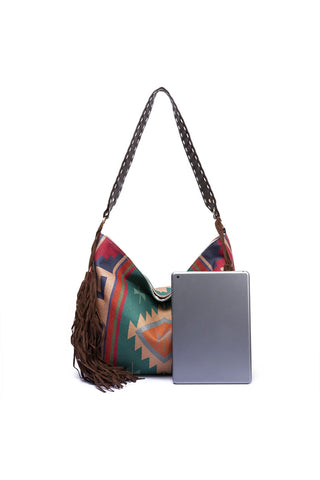 Sonicelife-Tassel Bohemia Canva Shoulder Bag