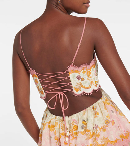 Sonicelife Zimmermann Laurel Frill Dress