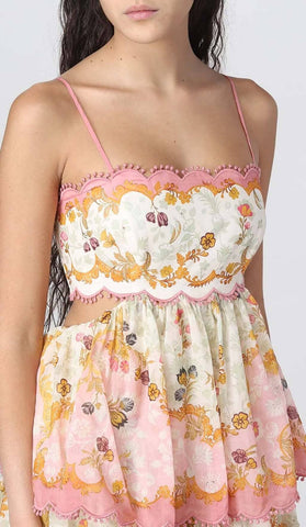 Sonicelife Zimmermann Laurel Frill Dress