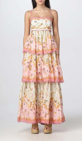 Sonicelife Zimmermann Laurel Frill Dress