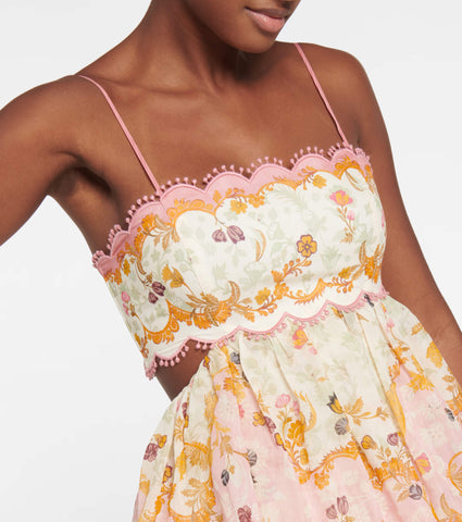 Sonicelife Zimmermann Laurel Frill Dress