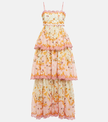 Sonicelife Zimmermann Laurel Frill Dress