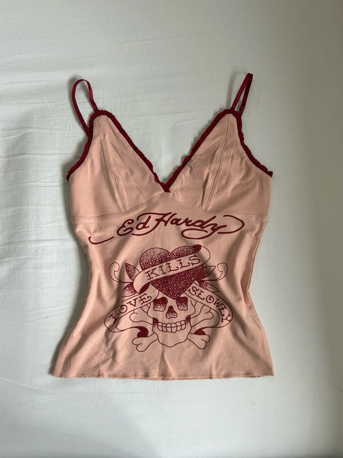 Sonicelife Kawaii Crop Top Camis Women Clothes Lace Sexy Slim Pink Cute 2000s Top Sling Grunge Coquette Femme Punk Tank Top Y2k Clothing