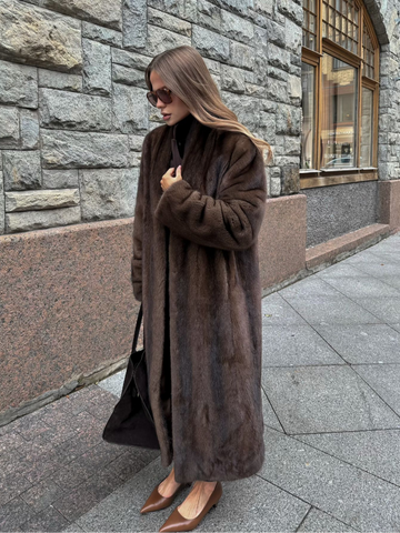 christmas outfit Sonicelife Chic Women's Solid Winter Warm Faux Fur Long Coat Luxury Full Sleeve Thicken Loose Furry Jacket Female Thermal Streetwear 2024