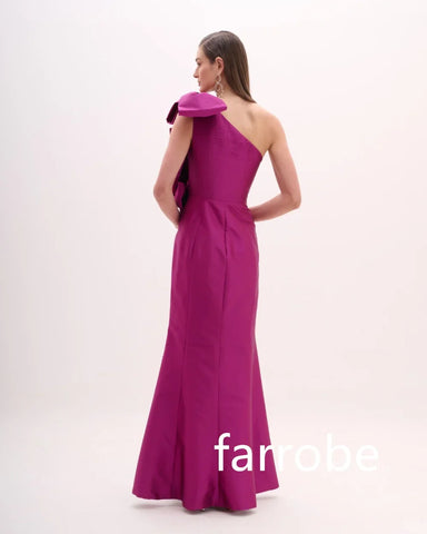 Sonicelife Customized Classic Jersey Pleat Mermaid One-shoulder Midi Dresses Homecoming Dresses Exquisite Modern Style Pastrol Unisex Chine (PRE-ORDER)
