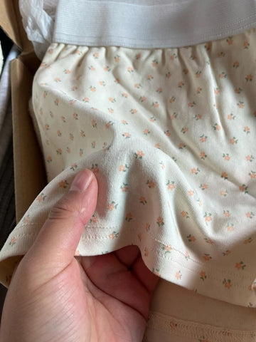 Sonicelife American 2025 New Women's Super Shorts Low Waiste Floral Print Sweet Girls Pant Casual Slim Home Shorts Y2K Cotton Trouser