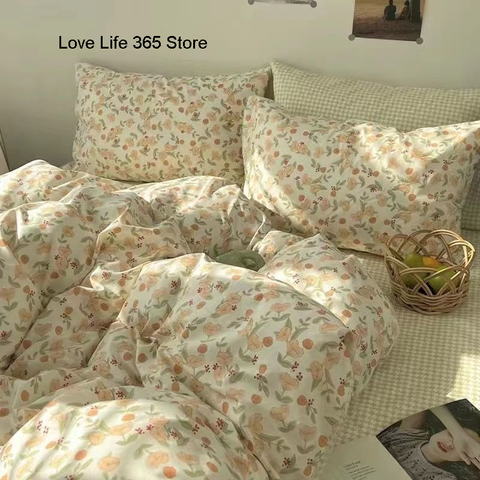 Sonicelife Black And White Panda Bedding Set Cute Cartooon Animals Soft Duvet Cover Solid Flat Sheet For Kids Girls Double Queen Full Size