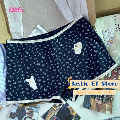 Sonicelife American 2025 New Women's Super Shorts Low Waiste Floral Print Sweet Girls Pant Casual Slim Home Shorts Y2K Cotton Trouser
