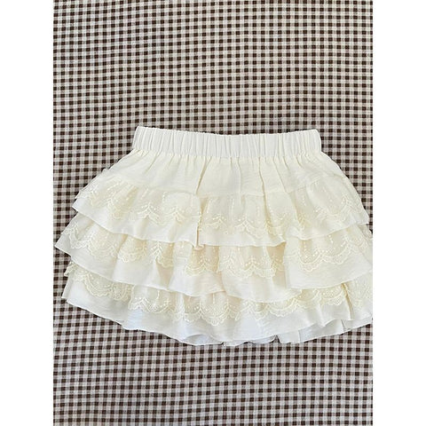 Sonicelife Kawaii Lace Camis Crop Top Cute Girl Clothing Summer Casual Korea Backless Harajuku 90s Vintage Tank Tops Sweet Y2k Tee Coquette