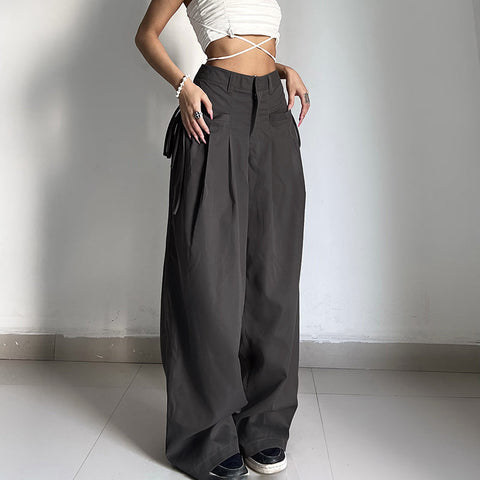 thanksgiving outfit Sonicelife Jessa Wide Leg Baggy Pants