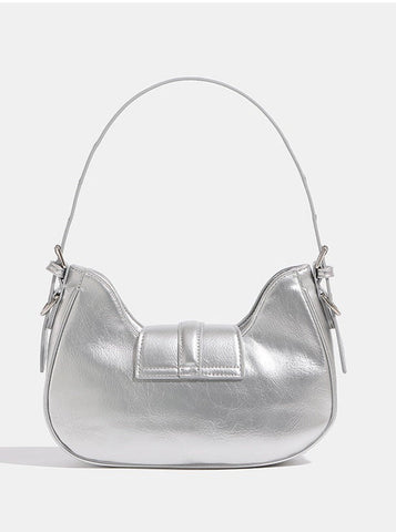 thanksgiving outfit Sonicelife Evie Metallic Shoulder Bag