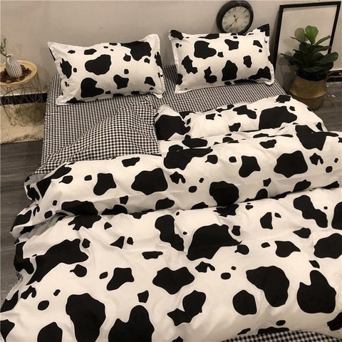 Sonicelife Euro Nordic Blue Solid Home Bedding Set Simple Soft Duvet Cover Set With Sheet Comforter Covers Pillowcases Bed Linen