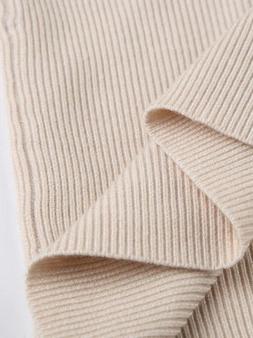Back To School Sonicelife Solid V Neck Ruched Sweater