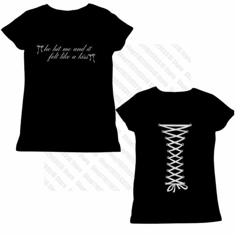 Sonicelife Women's T-shirts Crop Top Women Aesthetic Clothing Kawaii Woman Clothes Baby Tees Y2k Tops Emo Star Girl Y2k Gothic Goth T-shirt