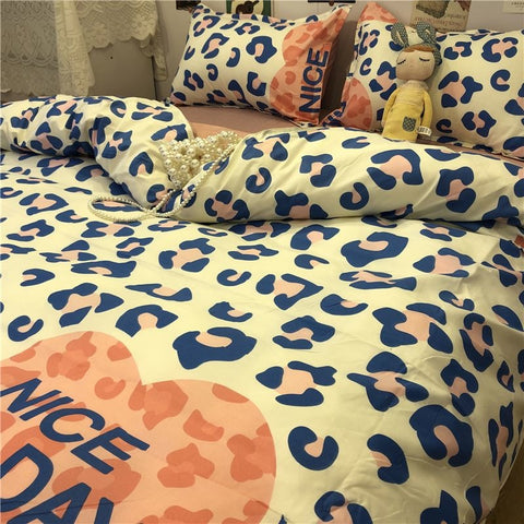 Sonicelife Ins Style Fashion Butterfly Bedding Set For Girls Boys Double Size Flat Sheet Duvet Cover Pillowcase Bed Linen Home Textile
