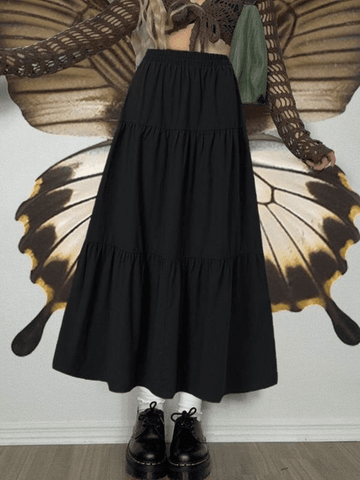 Sonicelife Fairy Tiered Maxi Skirt