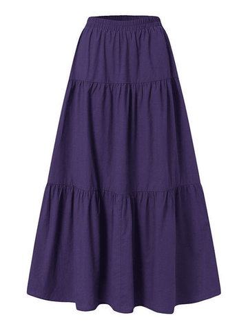 Sonicelife Fairy Tiered Maxi Skirt