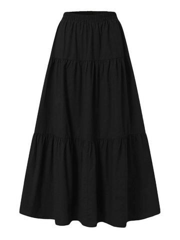 Sonicelife Fairy Tiered Maxi Skirt