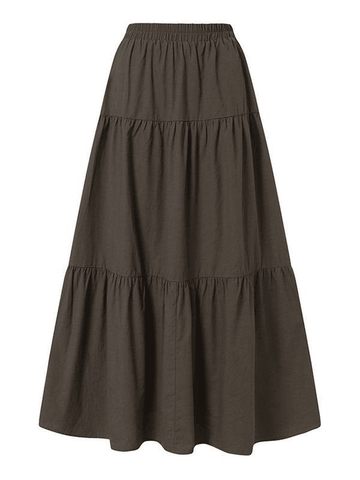 Sonicelife Fairy Tiered Maxi Skirt