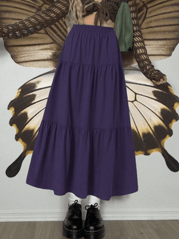 Sonicelife Fairy Tiered Maxi Skirt