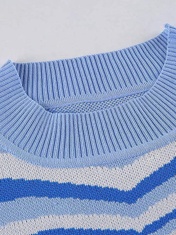 Back To School Sonicelife Heart Jacquard Argyle Jumper Sweater