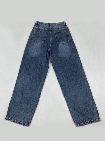 Sonicelife Light Washed Boyfriend Jeans