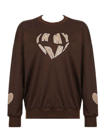 Back To School Sonicelife Love Letter Crew Sweatshirt
