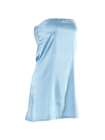 Sonicelife hoco dresses-Off-Neck Tube Top Dress