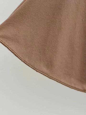 Sonicelife Ruched Ruffle Mini Skirt