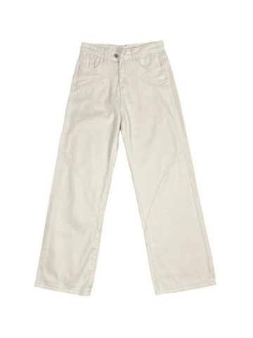 Sonicelife Splice Straight Leg Cargo Jeans