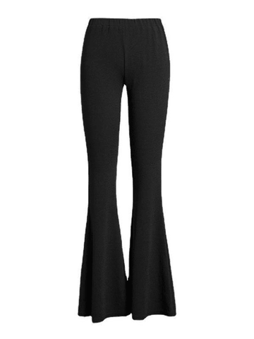 Sonicelife Split High Waist Flare Leg Pants