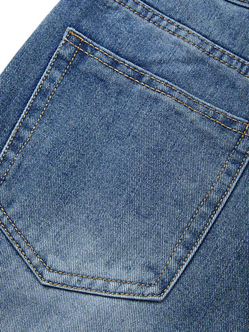 Sonicelife 2024 New Fashion Woman Bottom Elegant Washed Classic Denim Boyfriend Jeans