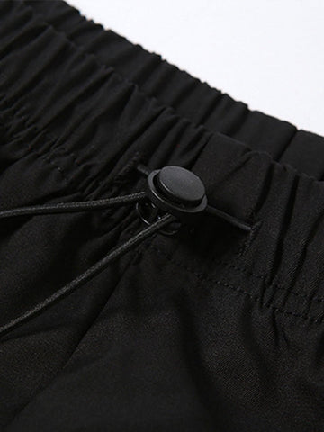 Sonicelife 2024 New Fashion Woman Bottom Elegant Piping Side Stripe Baggy Sweatpants